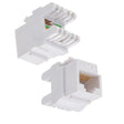 Keystone Jack Cat6 180 Degree 
