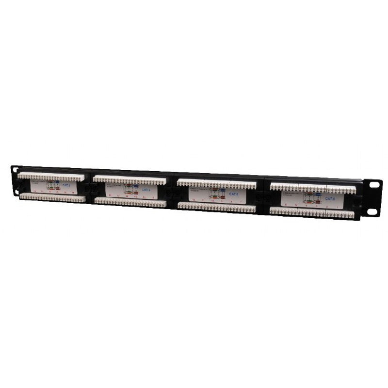  Patch Panel Cat6  back