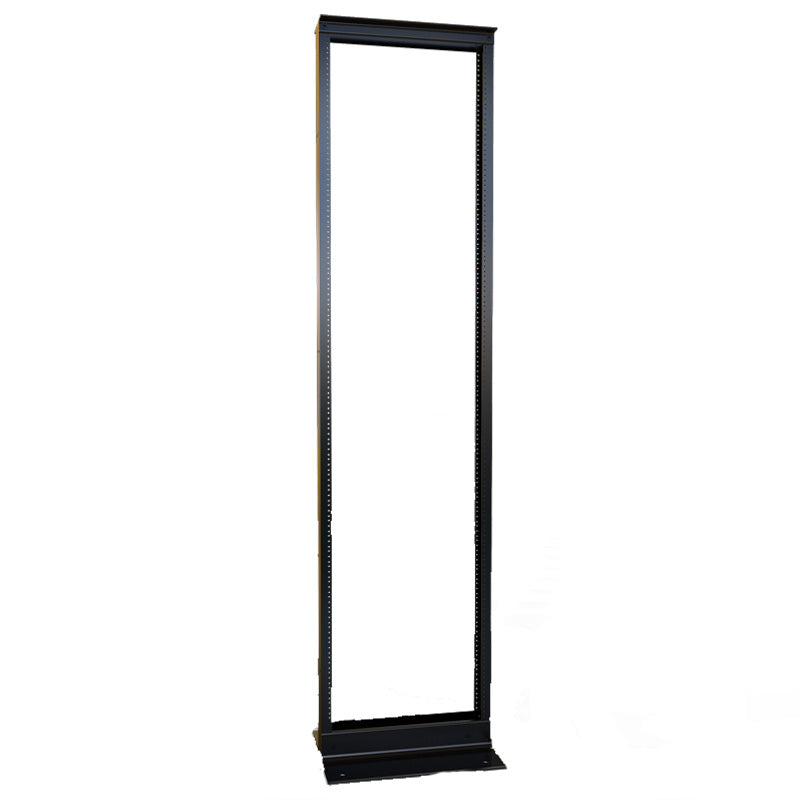 Rack Basics, RB-2PA Series, K/down 2-Post Aluminum Rack