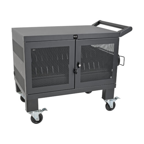Tripp Lite Mobile Cart Conversion Kit with Handle, Casters and Power Cord Manage