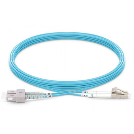 Fiber Patch Cord Multimode Duplex SC/LC 50u OM4 10gig-LSZH,  6ft