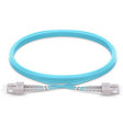 Fiber Patch Cord Multimode Duplex SC/SC 50u OM4 10gig-LSZH,  3ft