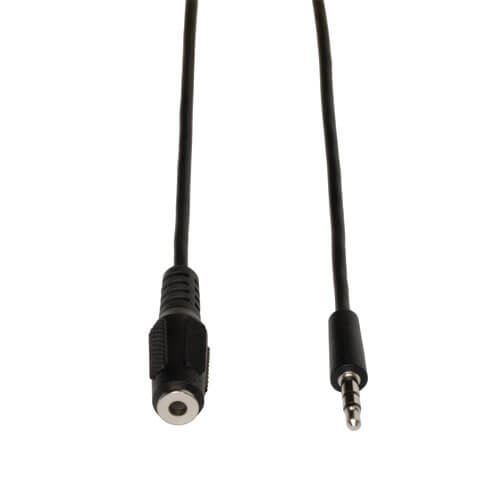 Tripp Lite 3.5mm Mini Stereo Audio Extension Cable (M/F), 10 ft.