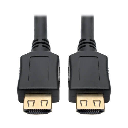 Tripp Lite HDMI Cable, Gripping Connectors, 4K (M/M), Black,  10ft