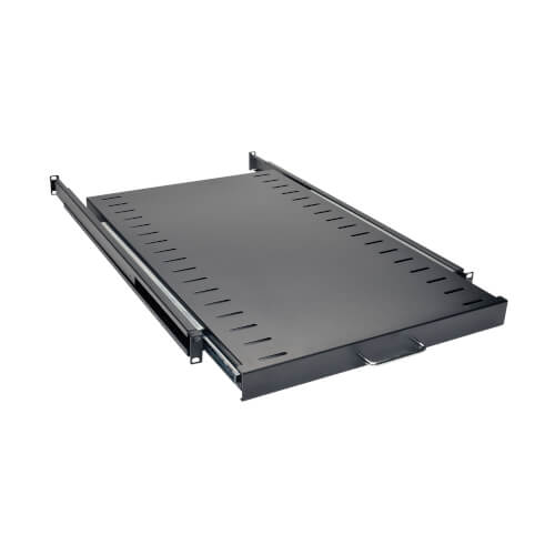 Tripp Lite SmartRack 4 Post Shelf Sliding 28.3in Deep 50lbs