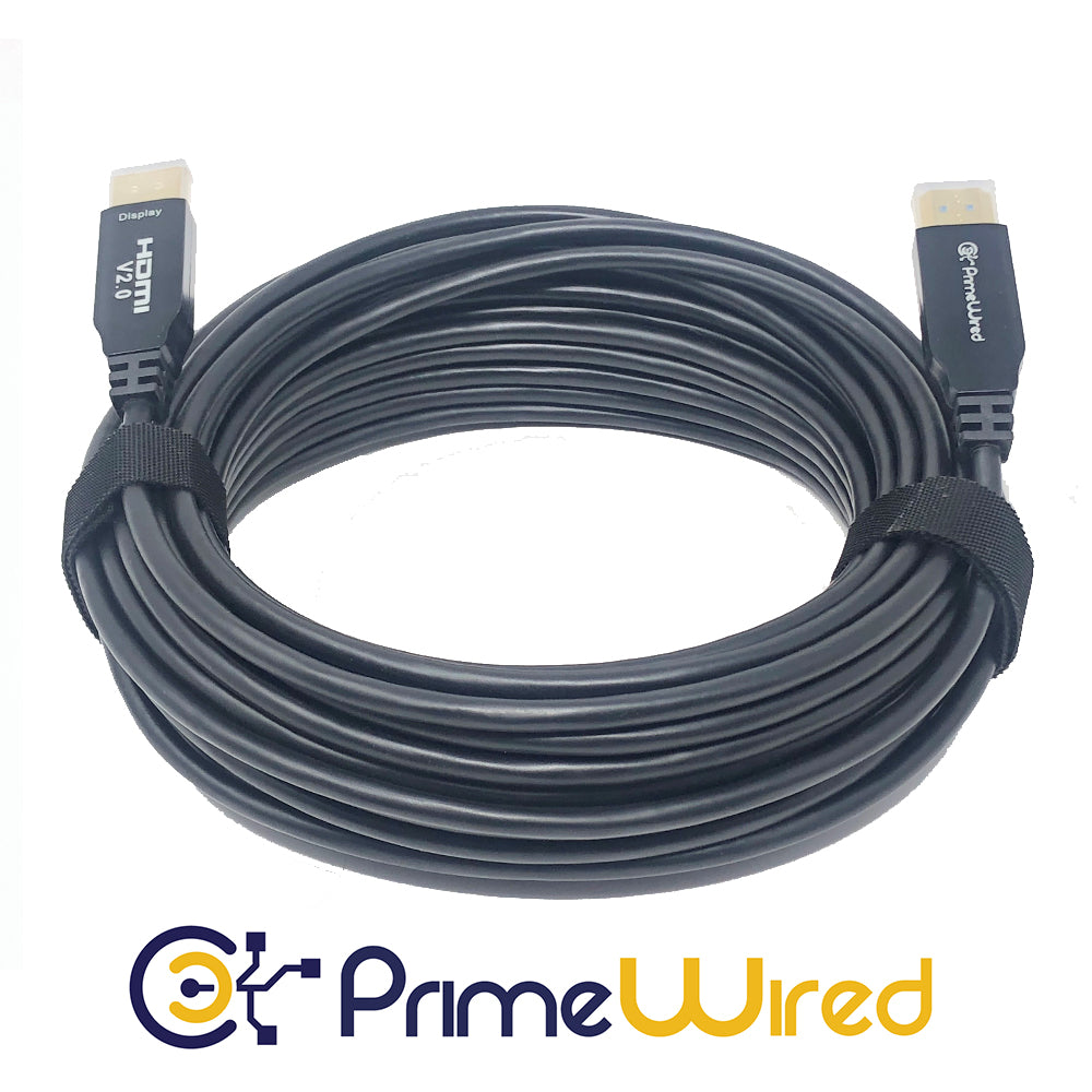 HDMI Fiber Active Optical Cable, 2.0, 4K High Speed Cable,  80M (Clearance)